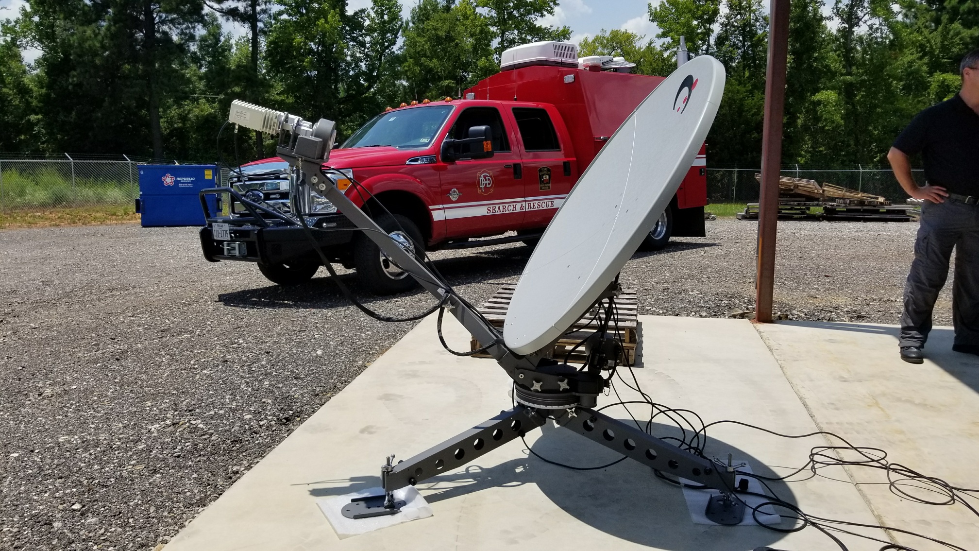 Transportable Antennas Sat Lite Technologies Longview Tx